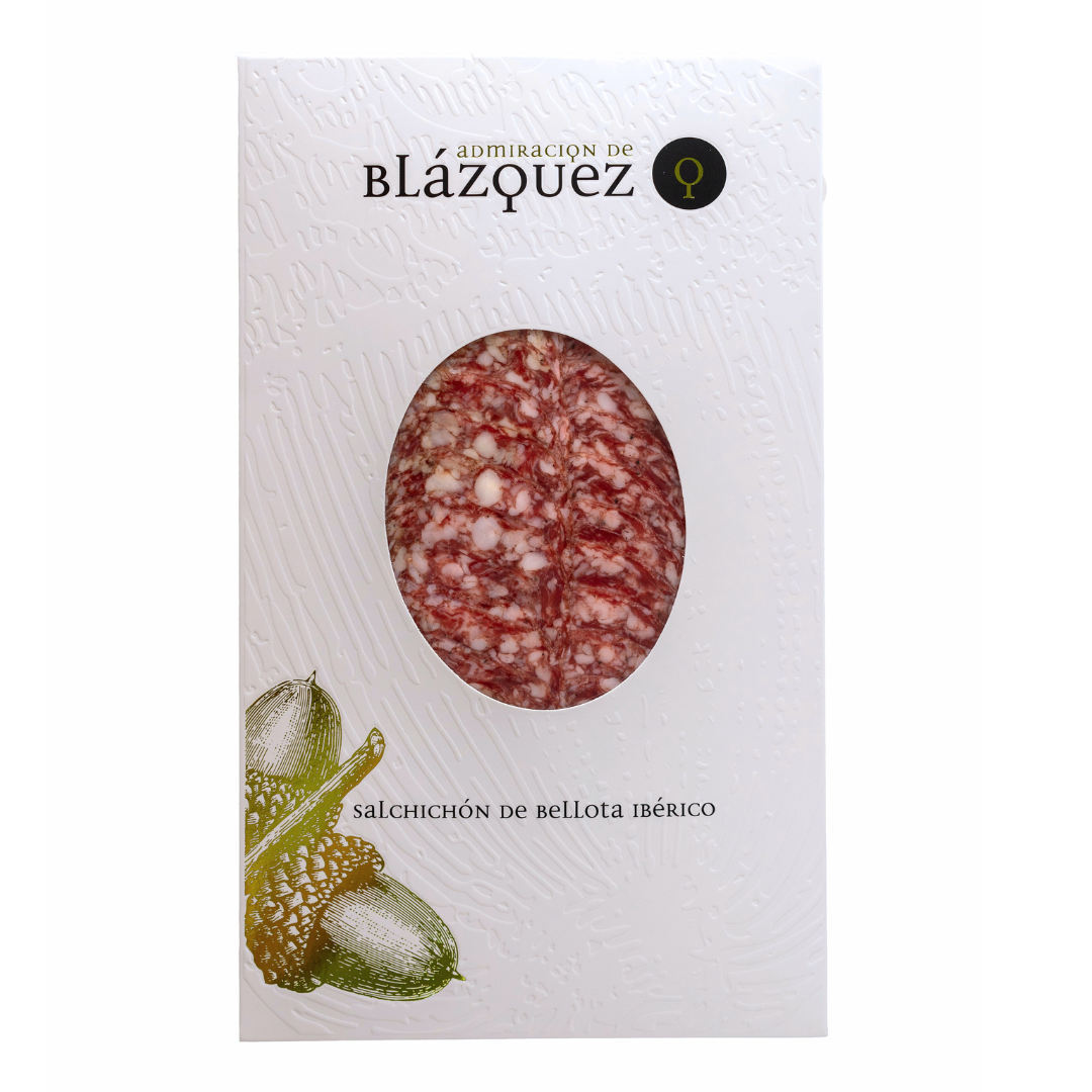 Jamones Blázquez Sliced Iberico Bellota Salchichon 100g