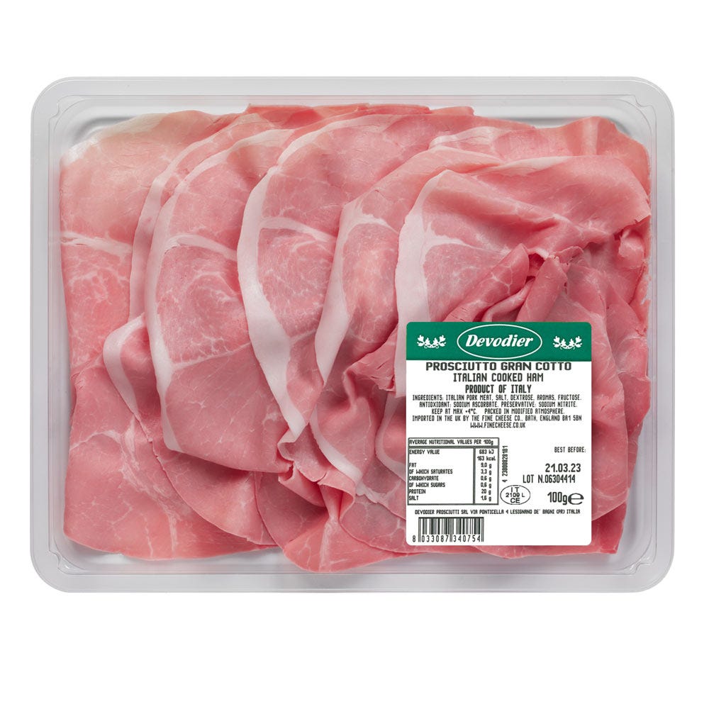 Devodier Prosciutto Cotto Italian PDO