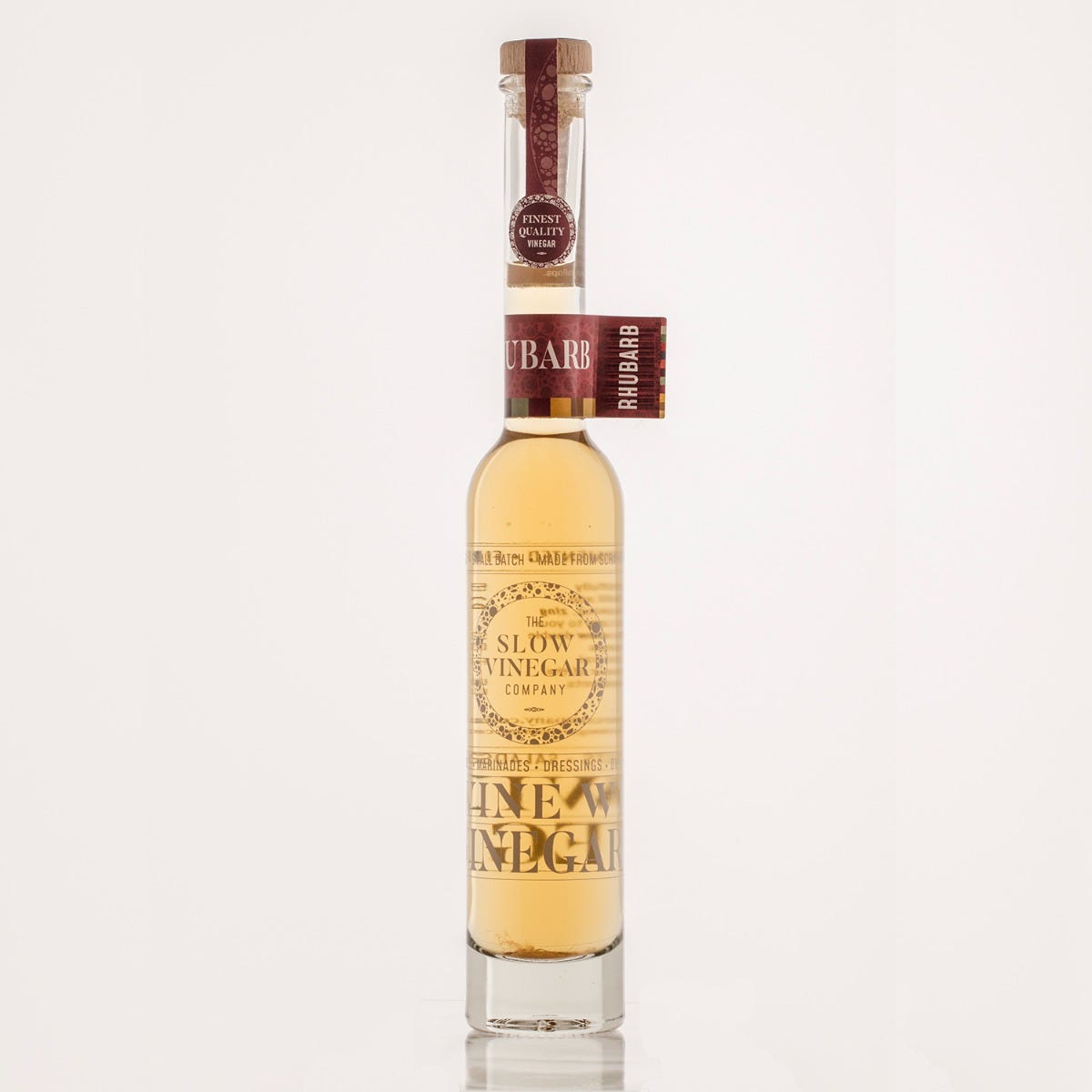 Slow Vinegar Rhubarb Wine Vinegar