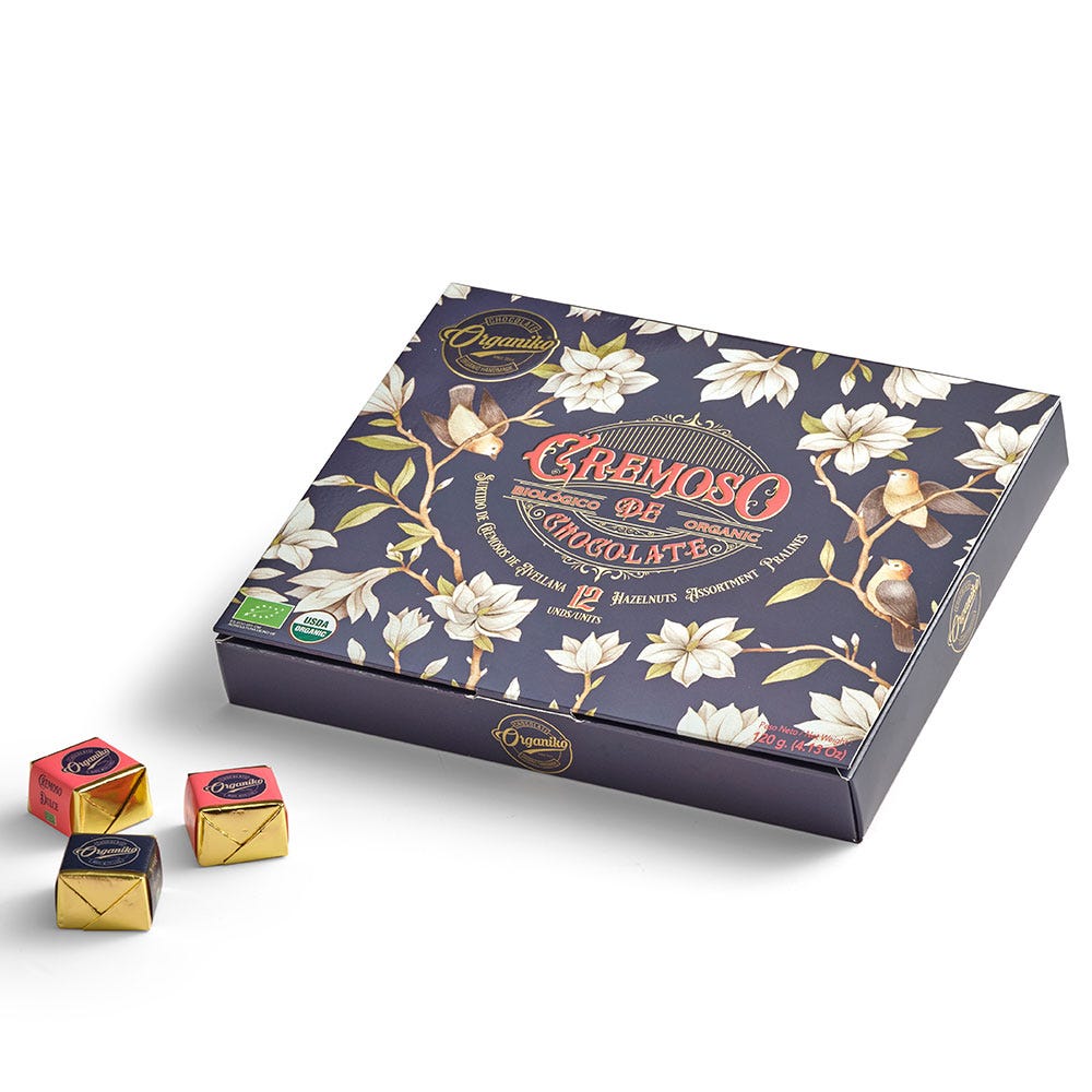Organiko Cremoso - Sweet And Intense Praline