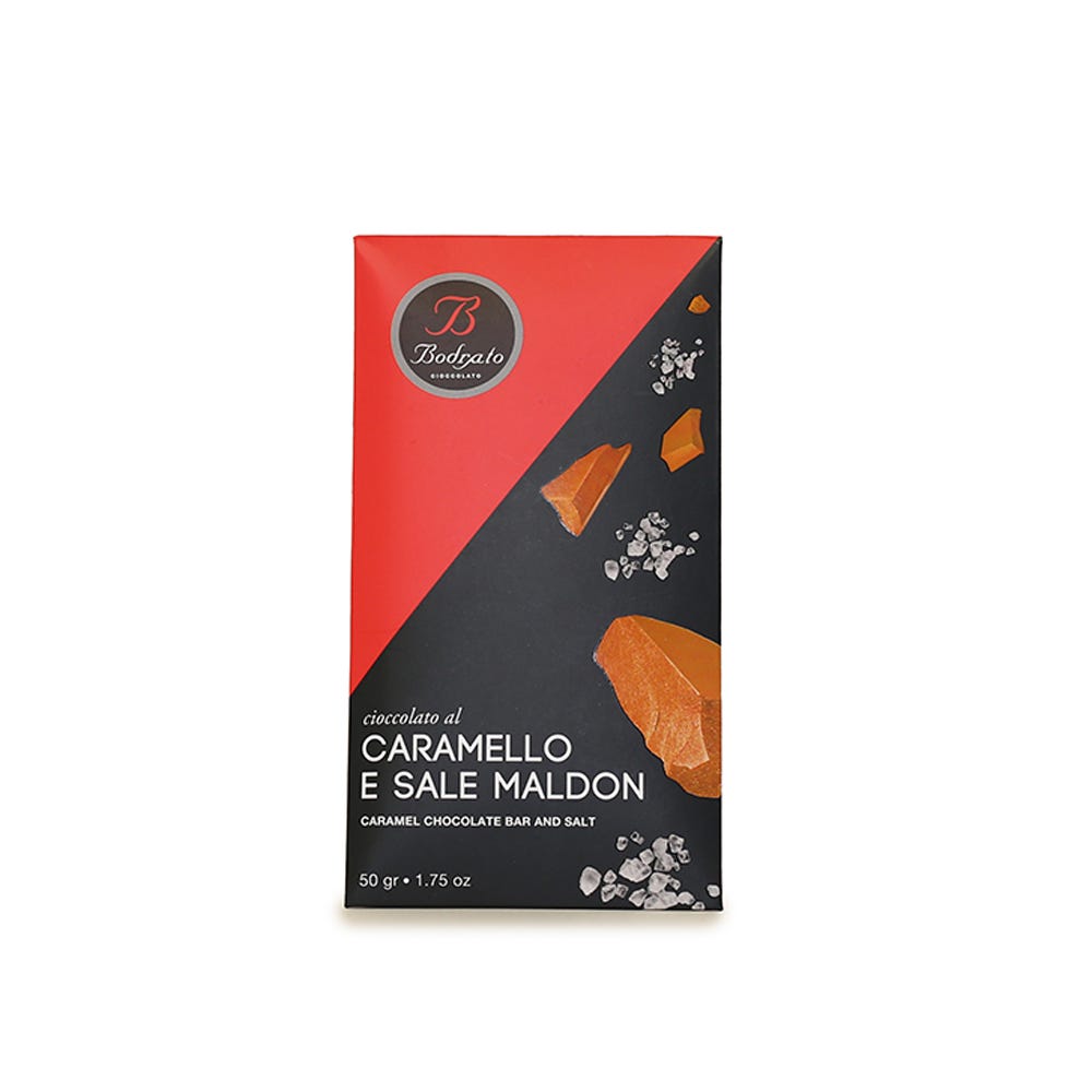 Bodrato Tavoletta Caramello e Sale Maldon (Caramel & Maldon Sea Salt)