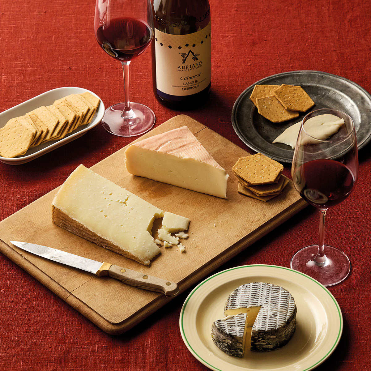 La Dolce Vita - The Italian Red Wine and Cheese Selection