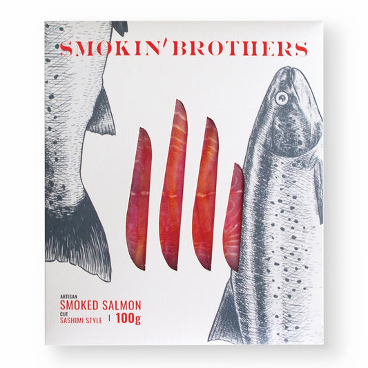 Smokin' Brothers Smoked Salmon 'Sashimi' Style Belly Slices