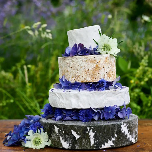 Claudette Cheese Wedding Cake