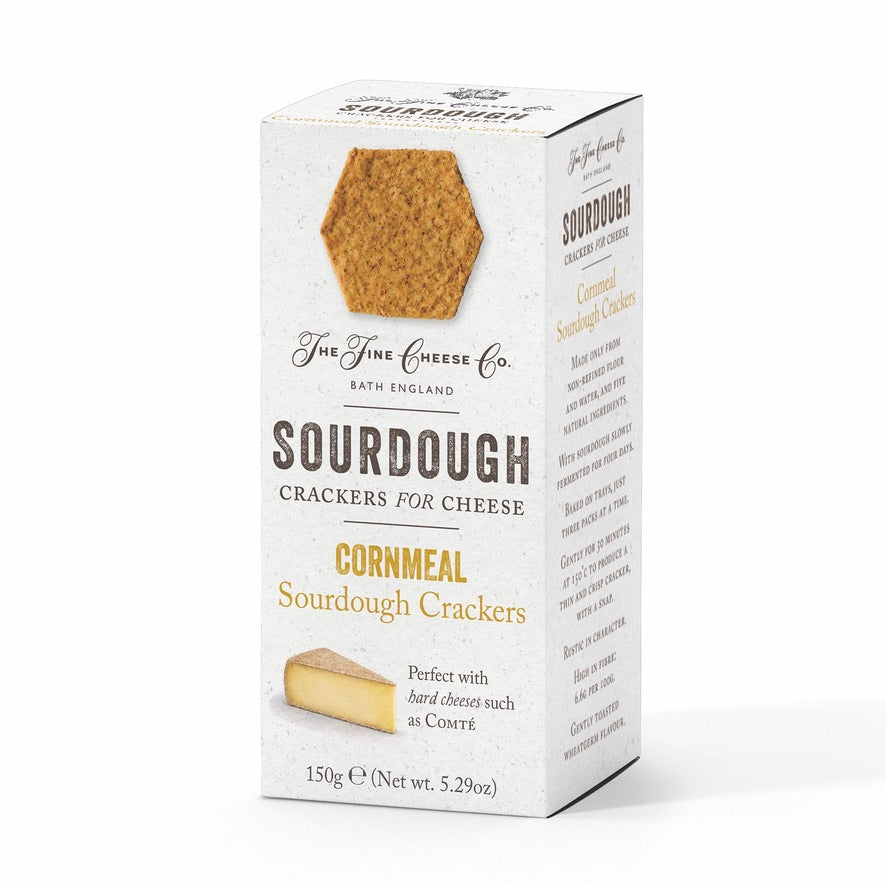 The Fine Cheese Co. Cornmeal Sourdough Crackers