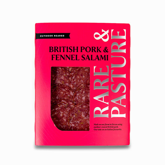 Rare & Pasture British Pork and Fennel Salami