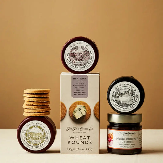 Trio - The Three Fine Cheese Cheddar Selection with Accompaniments