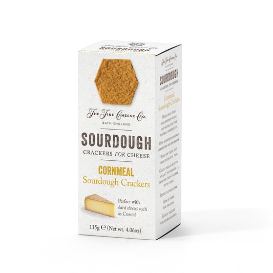 The Fine Cheese Co. Cornmeal Sourdough Crackers
