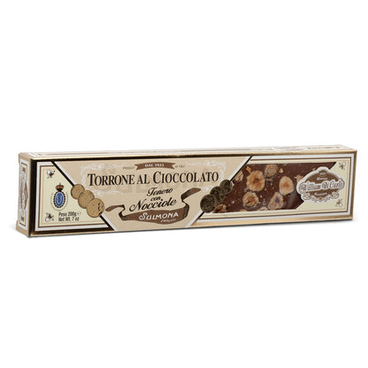 William di Carlo Torrone Tenero Al Cioccolato - Soft Nougat With Hazelnuts
