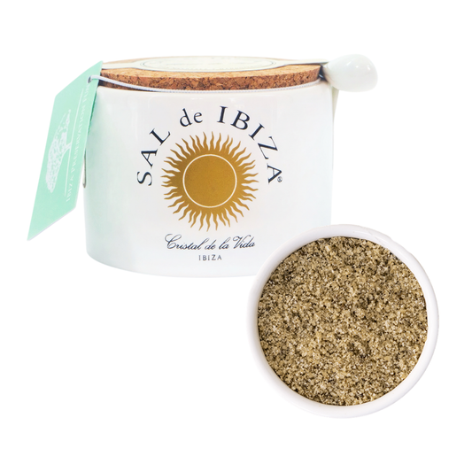 Sal de Ibiza Fleur de Sel Ceramic - Isla Blanca