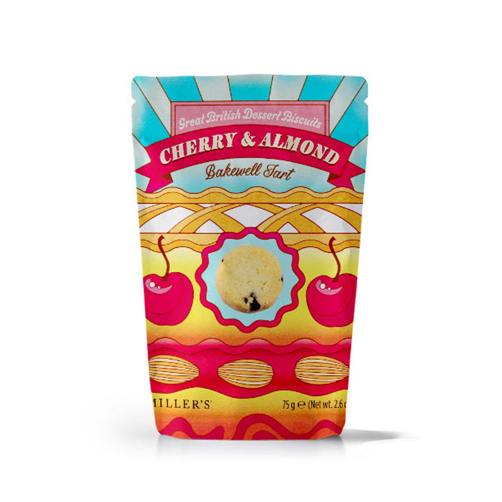 Great British Desserts Cherry & Almond Bakewell Tart
