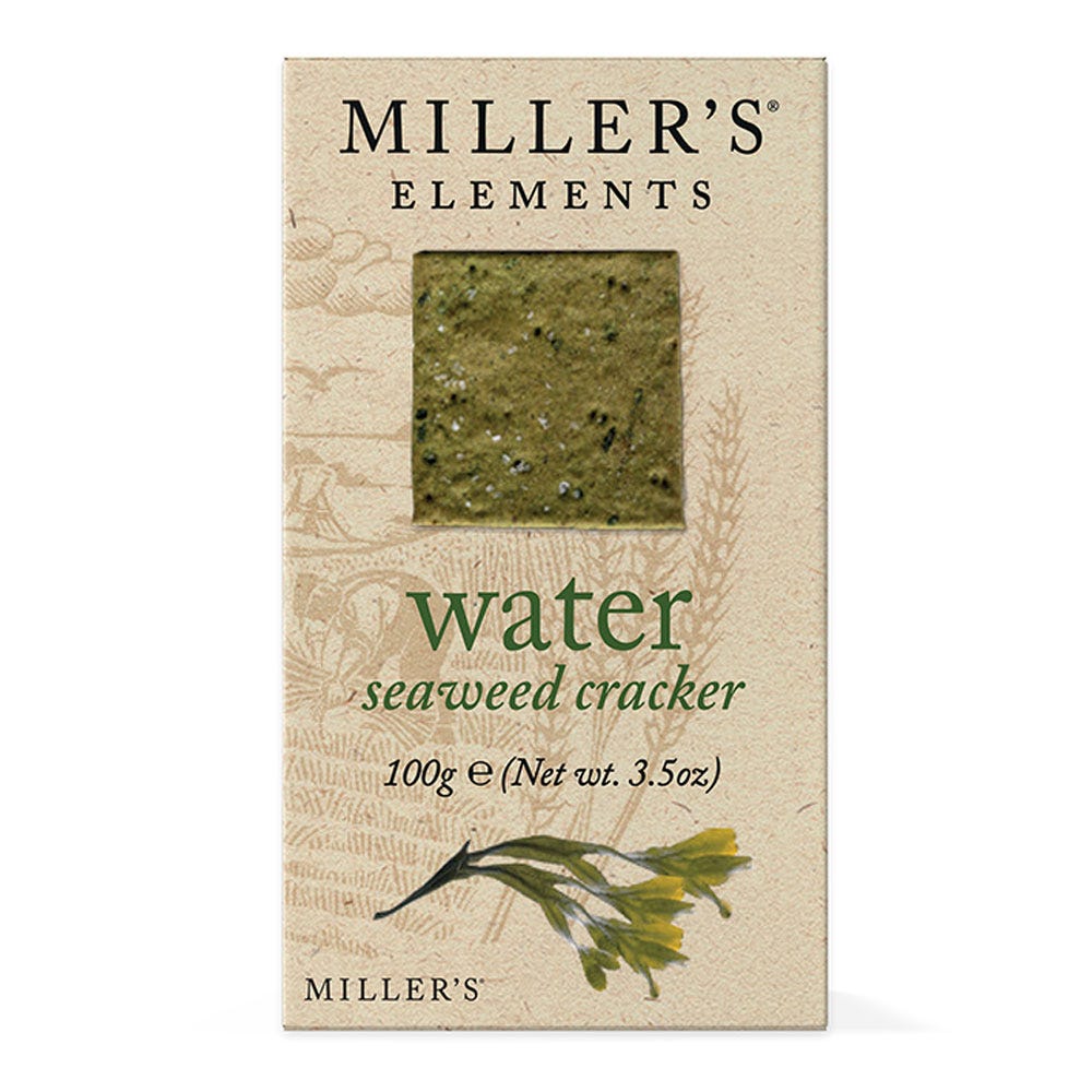 Miller's Elements Water Seaweed Crackers.