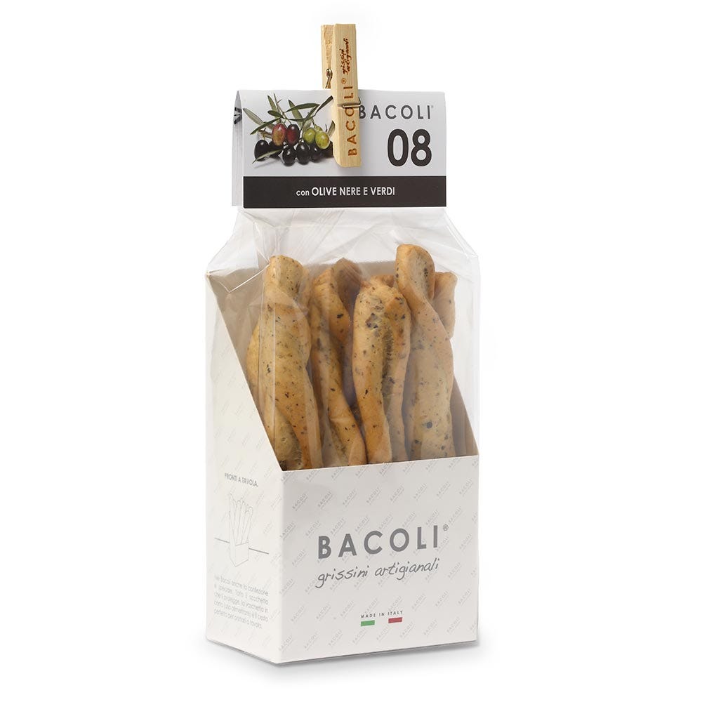 Grissini 'Bacoli' With Black And Green Olives