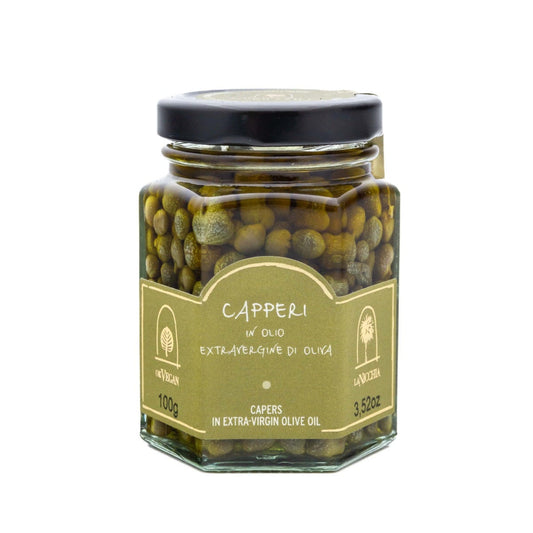 La Nicchia Capers in Extra Virgin Olive Oil