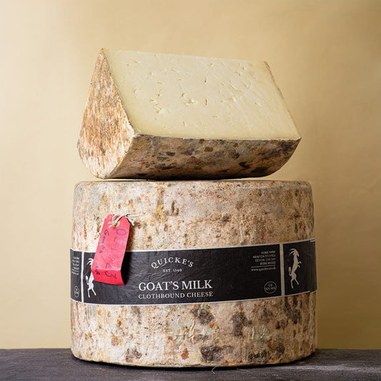 Quicke's Goats' Milk Clothbound Cheese