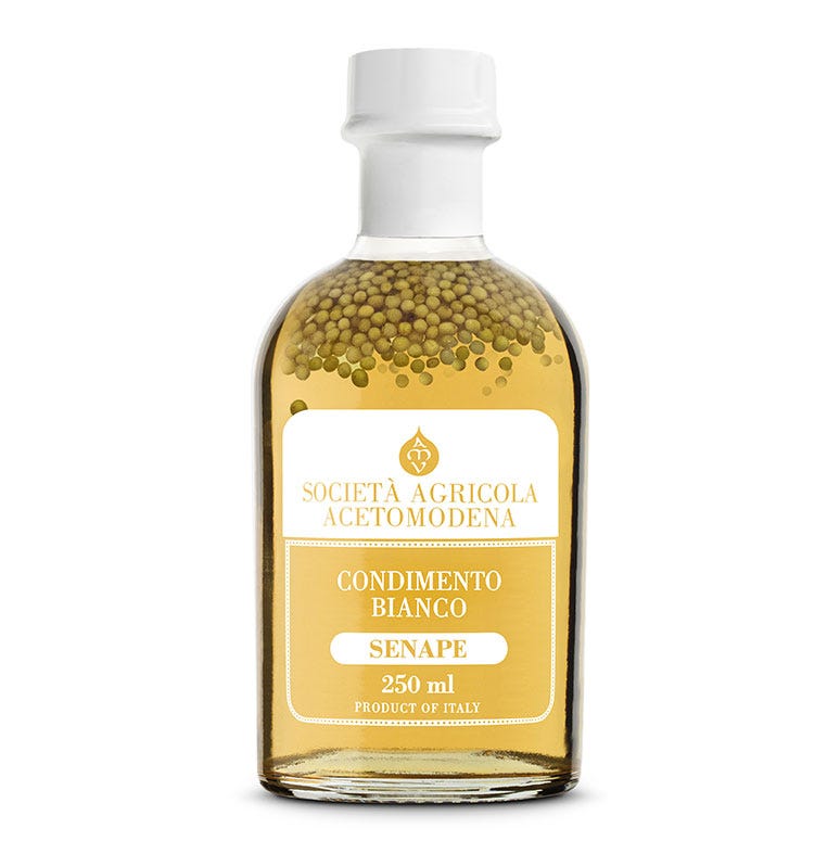 White Balsamic Vinegar with Mustard