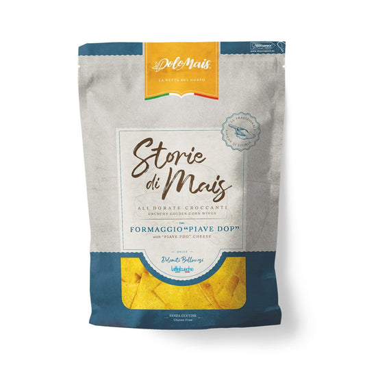 Dolomais Formaggio Piave DOP Corn Snacks