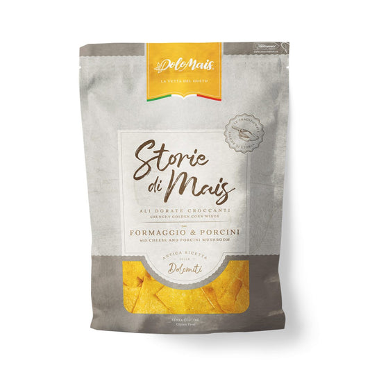 Dolomais Formaggio & Porcini Corn Snacks