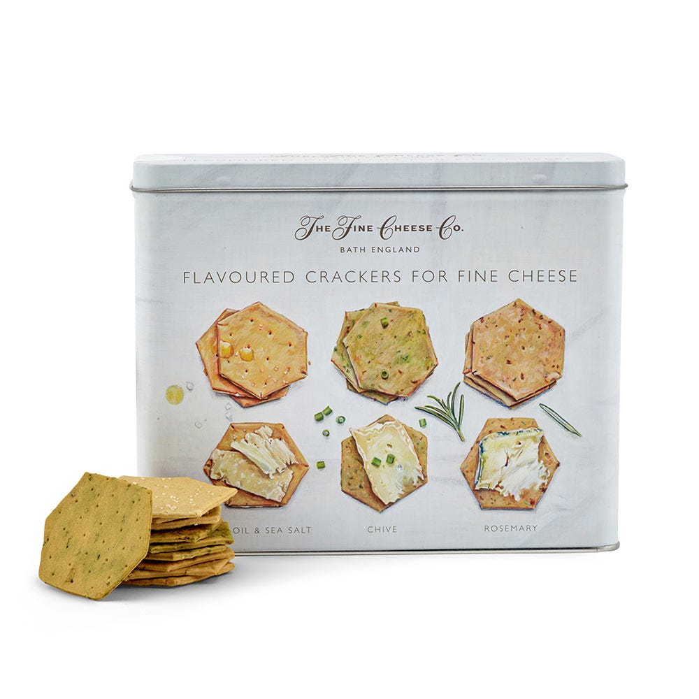 The Fine Cheese Co. Flavoured Crackers Selection Tin