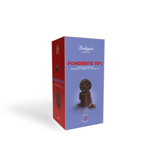 Bodrato Astuccio Pralina Fondente 70% (Dark 70%)