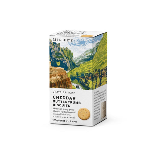 Grate Britain Cheddar Buttercrumb Biscuits