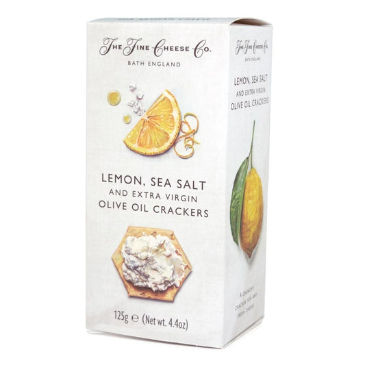 Lemon, Sea Salt and Extra Virgin Olive Oil Crackers