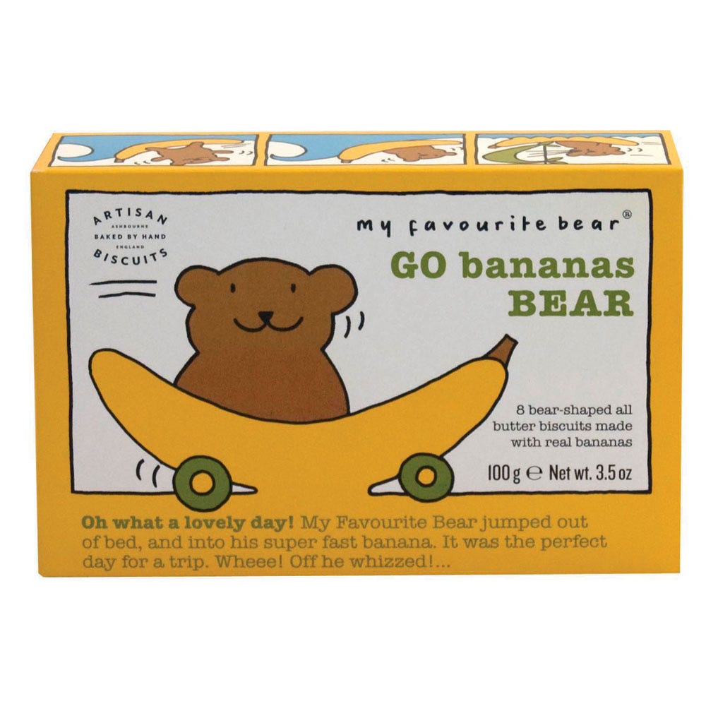 My Favourite Bear Banana Bear Biscuits