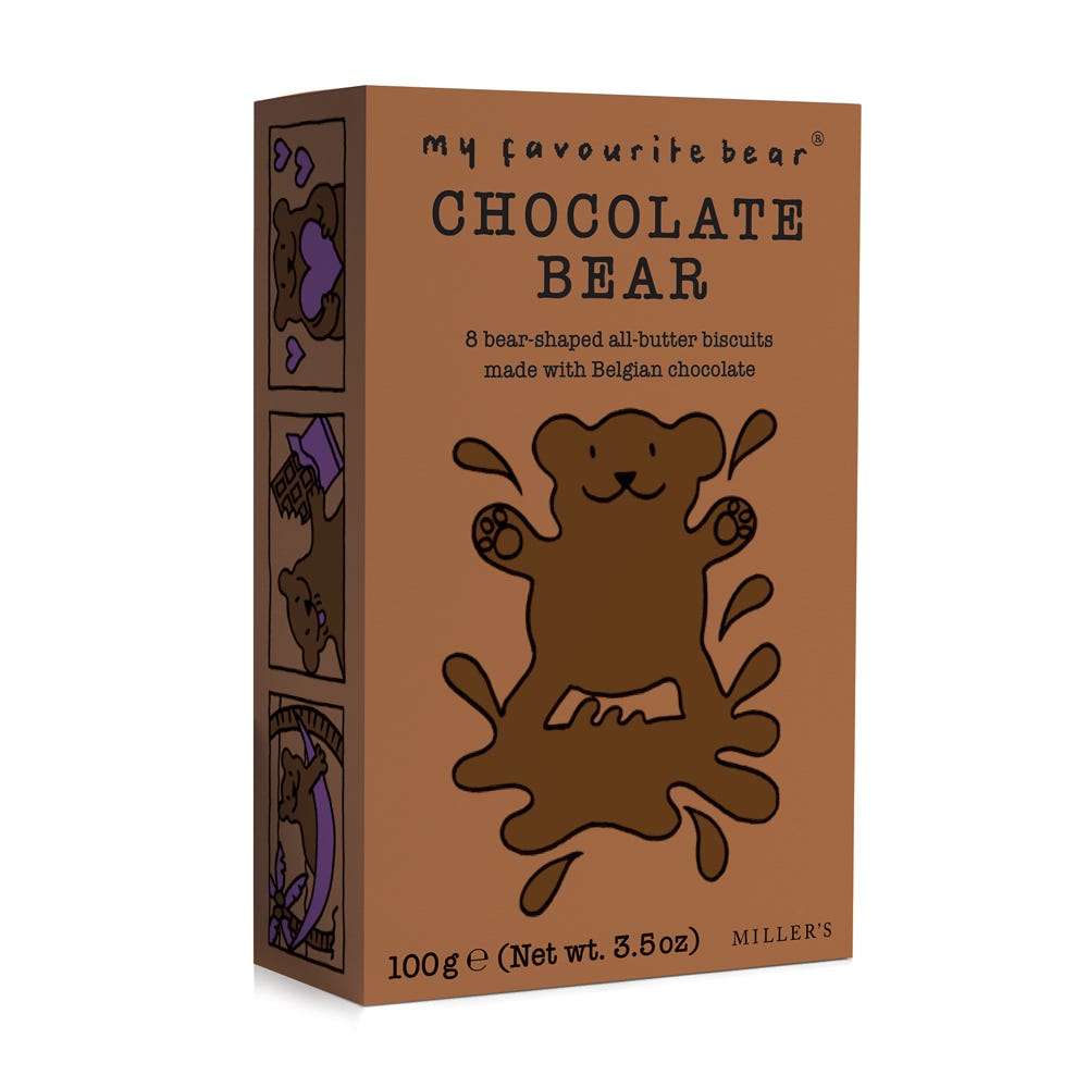 My Favourite Bear Chocolate Bear Biscuits