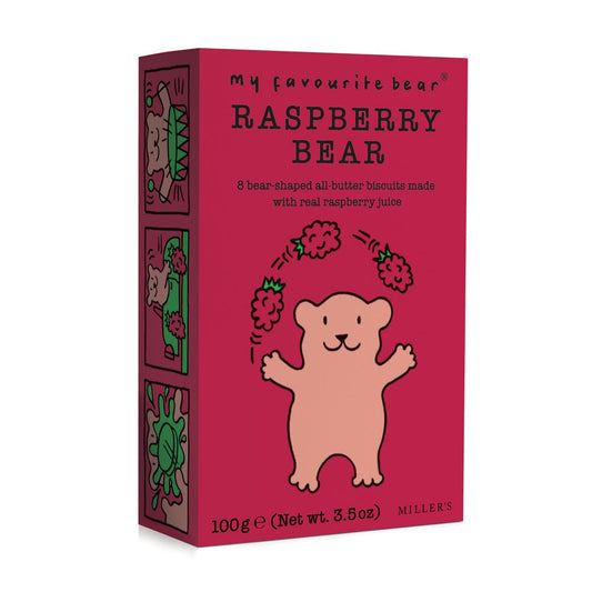 My Favourite Bear Raspberry Bear Biscuits