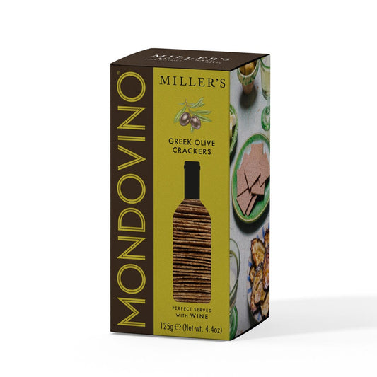 Mondovino Greek Olive Crackers