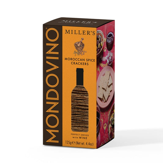 Mondovino Moroccan Spice Crackers