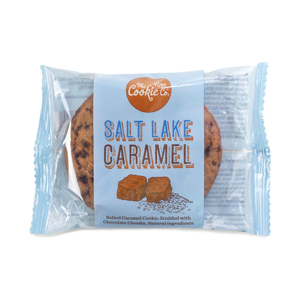 The Fine Cookie Co. Salt Lake Caramel Cookie
