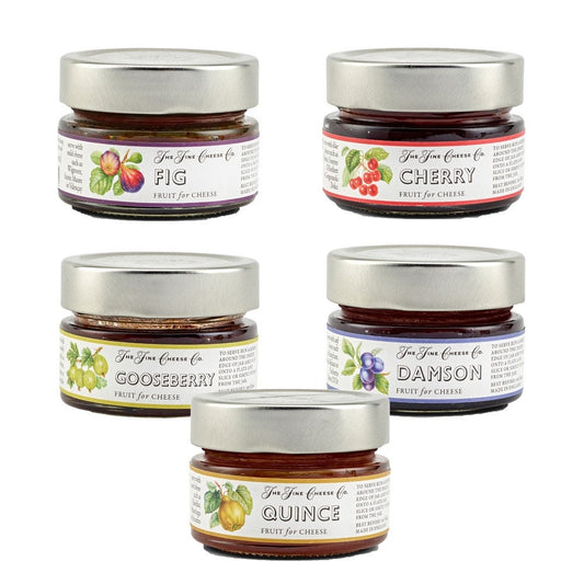 English Fruits for Cheese Set of Five
