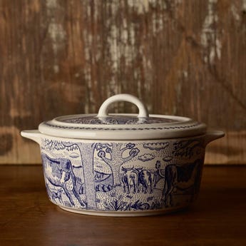Ceramic Baker For Cheese
