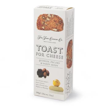 Toast for Cheese Quince, Pecan and Poppy Seeds