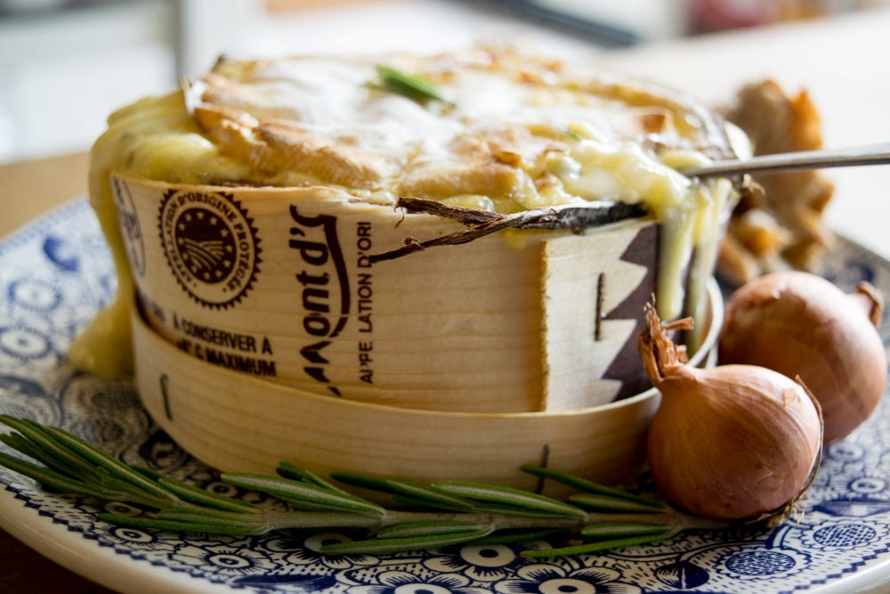 Recipe: A Heavenly, Baked Vacherin Mont d'Or